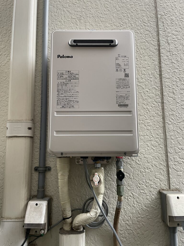 入居者様も安心！アパートのガス給湯器・瞬間湯沸かし器交換工事